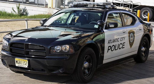 Atlantic city police cruiser