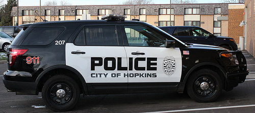 police city of Hopkins cruiser