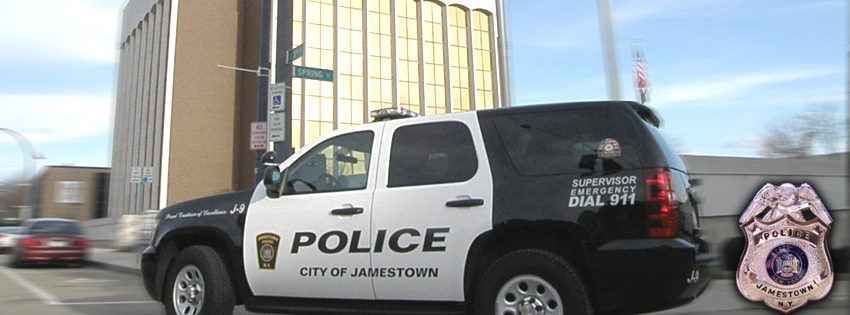 City of Jamestown police car