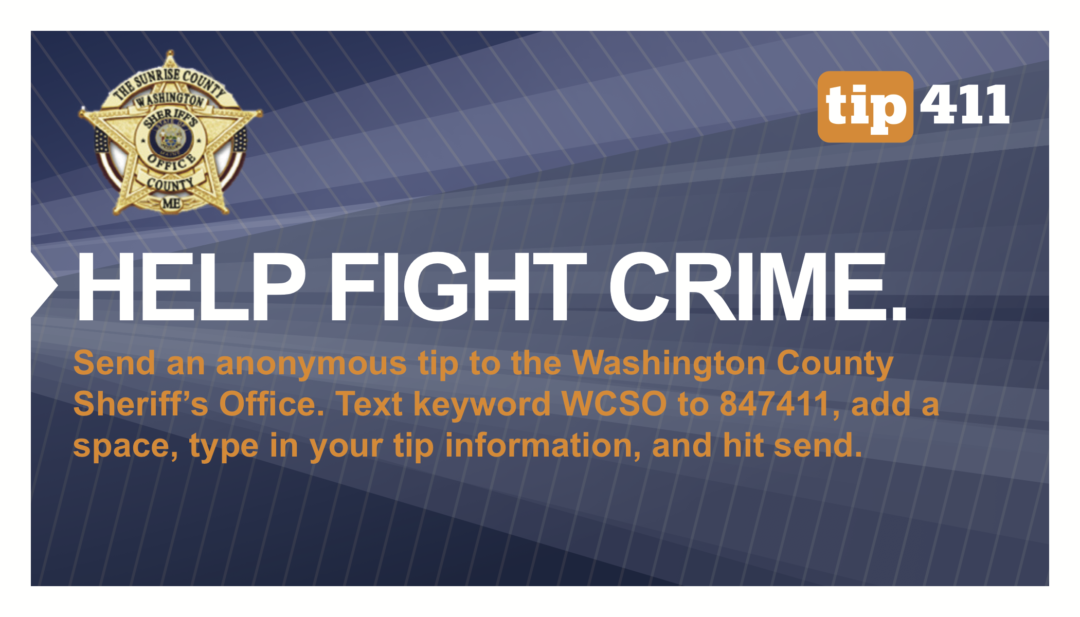 Help Fight Crime