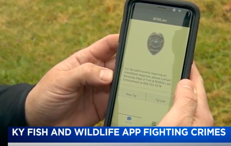 KY Fish and Wildlife App Fighting Crime Tip411