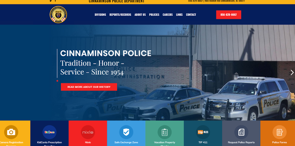 Cinnaminson Police Home Page