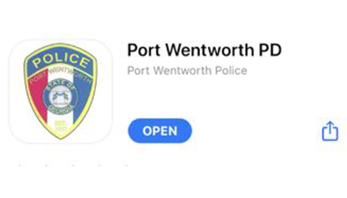 Port Wentworth PD iPhone Application
