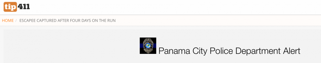 Panama City Police Department Alert